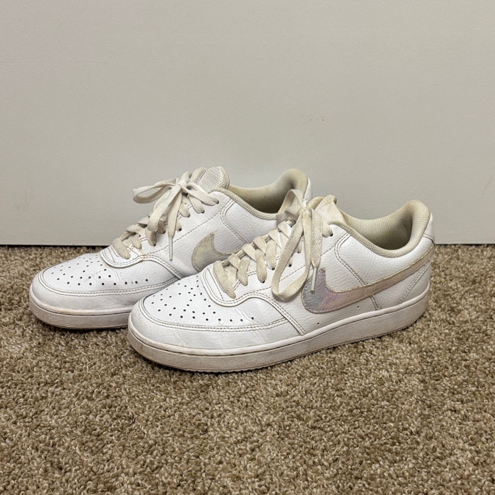 Nike Court Vision Lows with Iridescent Swoosh